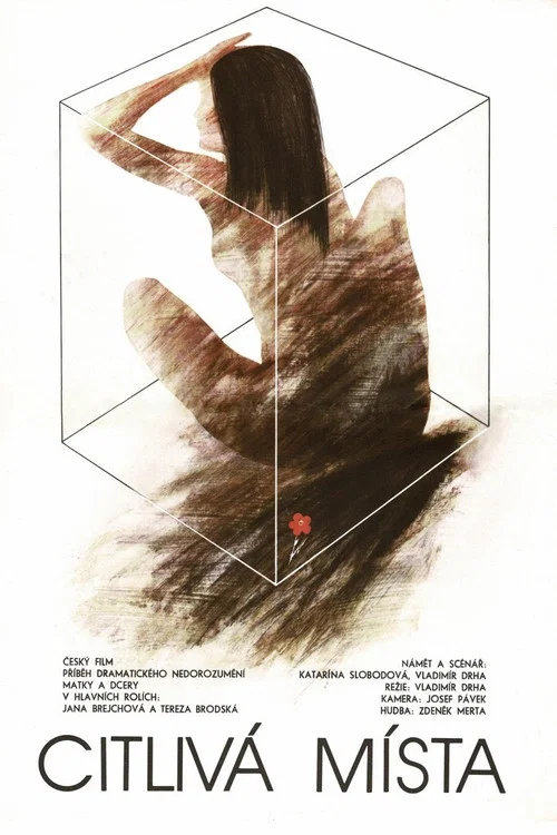 Movie poster for Citlivá místa (1988)