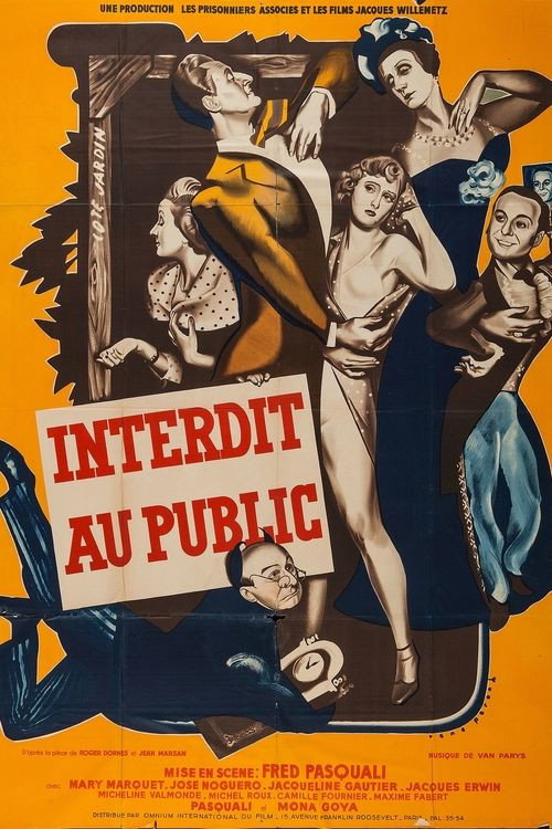 Movie poster for Forbidden to the Public (1949)