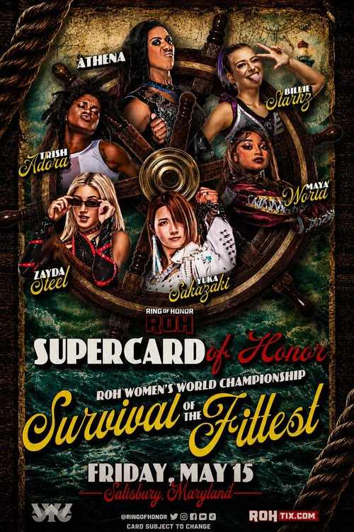 Movie poster for ROH Supercard of Honor 2026 (2026)