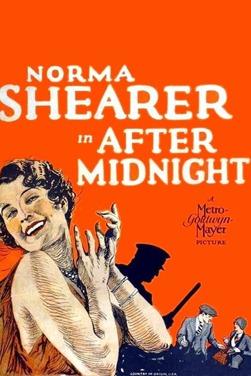 Movie poster for After Midnight (1927)