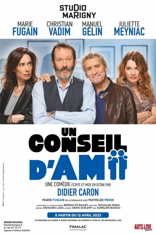 Movie poster for Un conseil d'ami (2023)