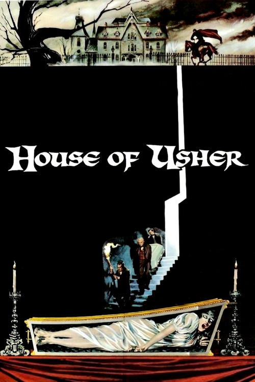 Movie poster for House of Usher (1960)