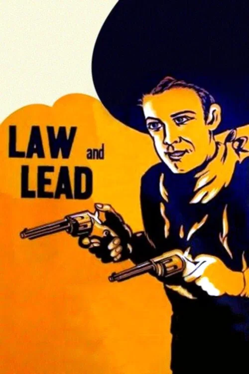 Movie poster for Law and Lead (1936)