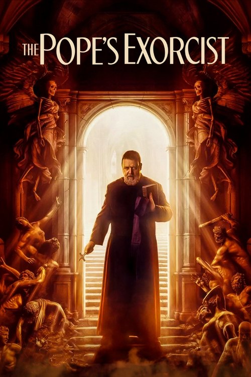 Movie poster for The Pope's Exorcist (2023)