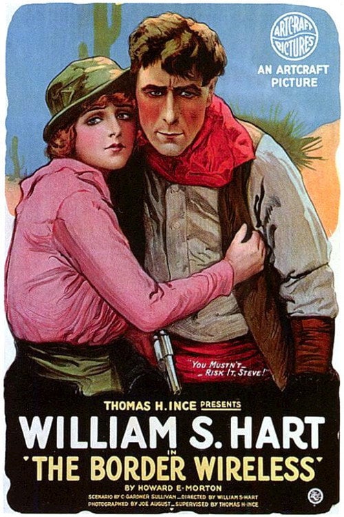 Movie poster for The Border Wireless (1918)