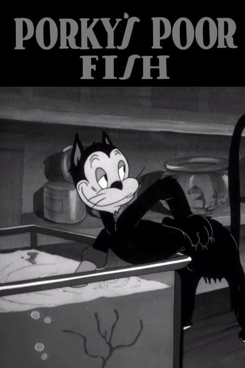 Movie poster for Porky's Poor Fish (1940)