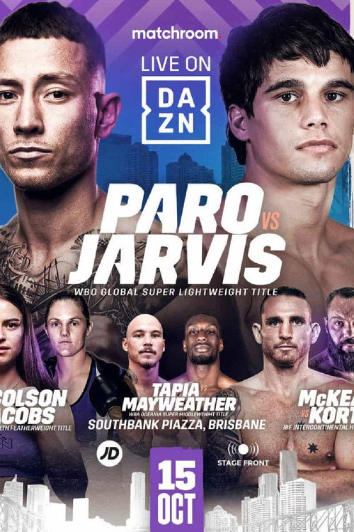 Movie poster for Liam Paro vs. Brock Jarvis (2022)