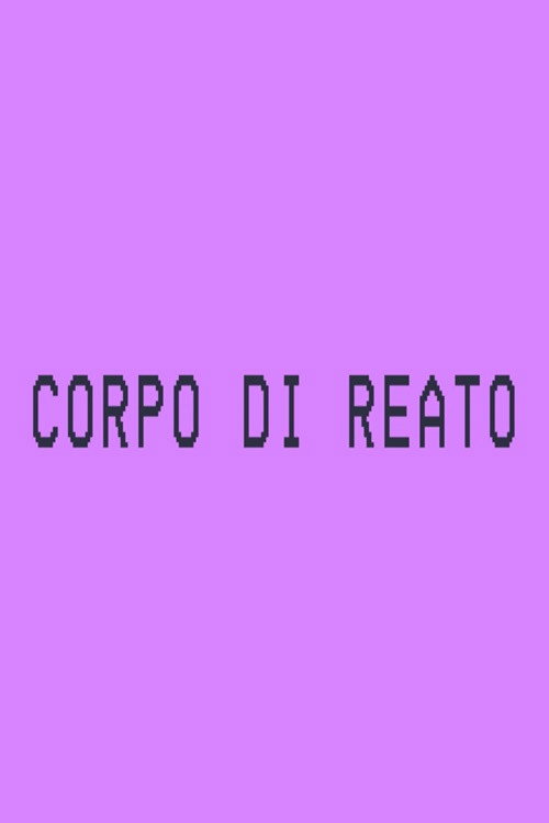 Movie poster for Corpo di reato (2023)