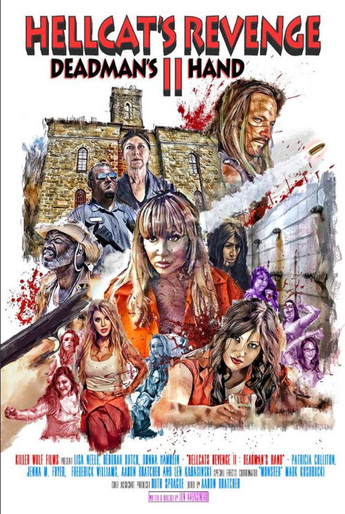 Movie poster for Hellcat's Revenge II: Deadman's Hand (2019)
