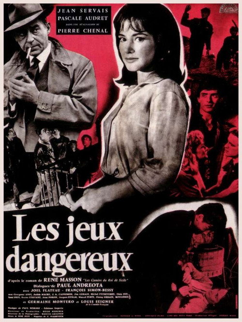 Movie poster for Dangerous Games (1958)