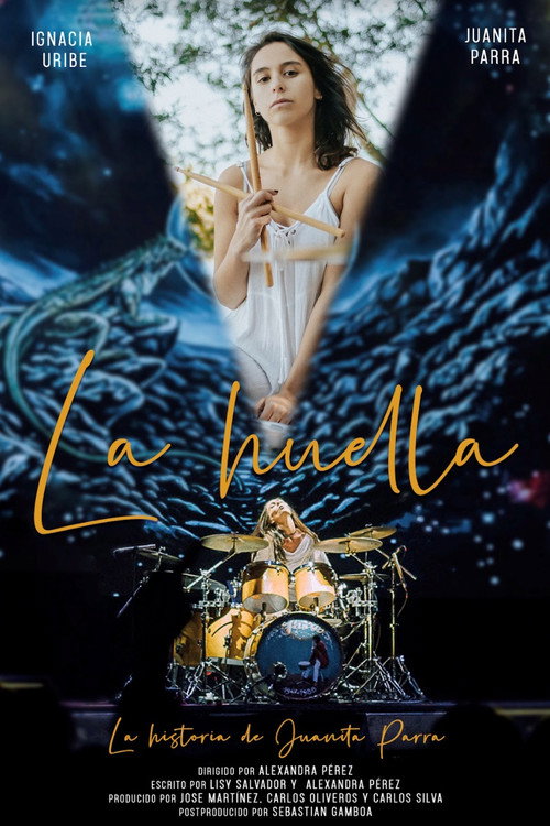 Movie poster for La huella, la historia de Juanita Parra (2021)