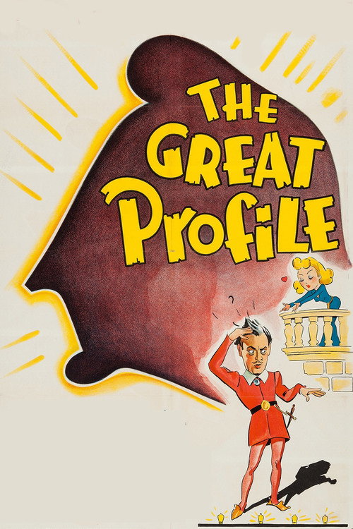 Movie poster for The Great Profile (1940)