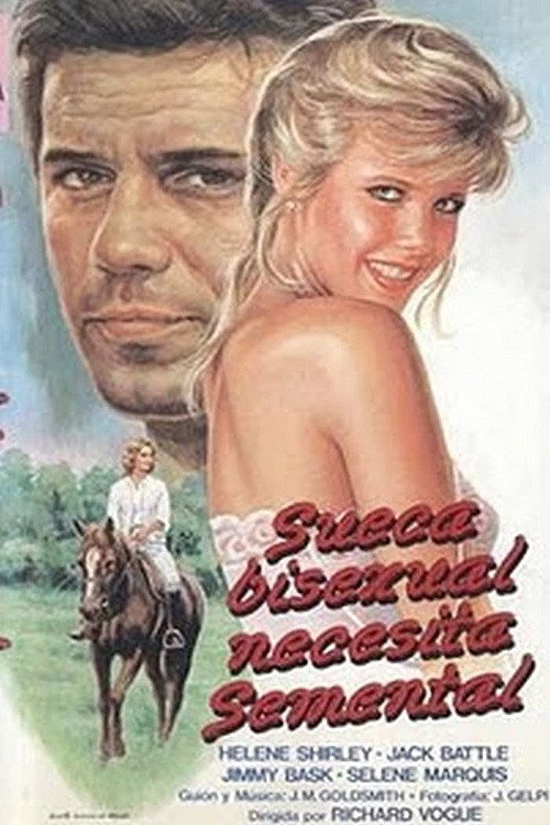 Movie poster for Swedish Bisexual Needs Stallion (1982)