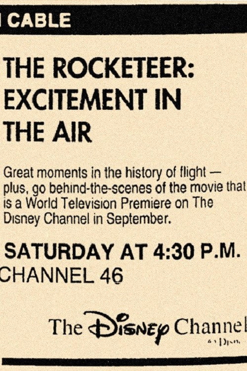 Movie poster for Rocketeer: Excitement in the Air (1991)