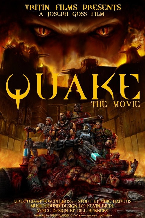 Movie poster for QUAKE The Movie: Escape From The Bastille (2001)