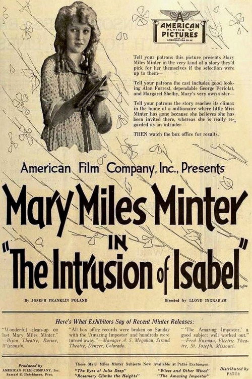 Movie poster for The Intrusion of Isabel (1919)
