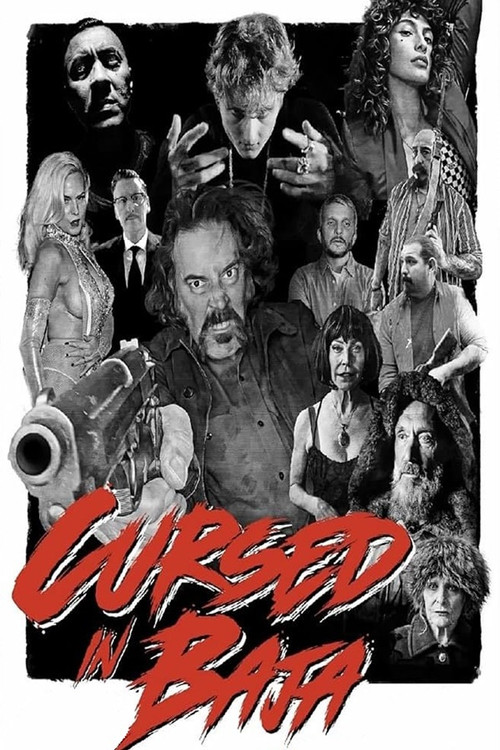 Movie poster for Cursed in Baja (2024)