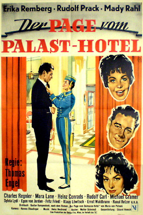 Movie poster for Der Page vom Palast-Hotel (1958)