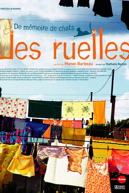 Movie poster for De mémoire de chats - Les ruelles