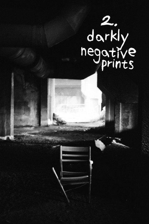 Movie poster for darkly negative prints (2022)