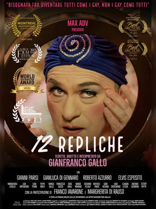 Movie poster for 12 repliche (2021)