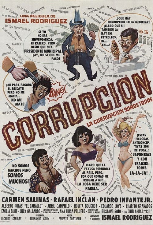 Movie poster for Corrupción (1984)
