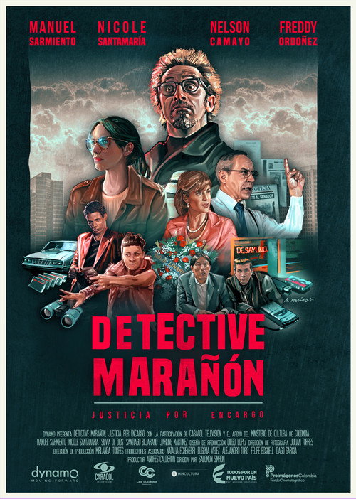 Movie poster for Detective Marañón (2015)