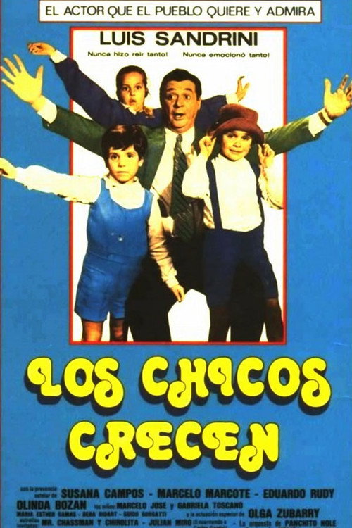 Movie poster for Los chicos crecen (1976)