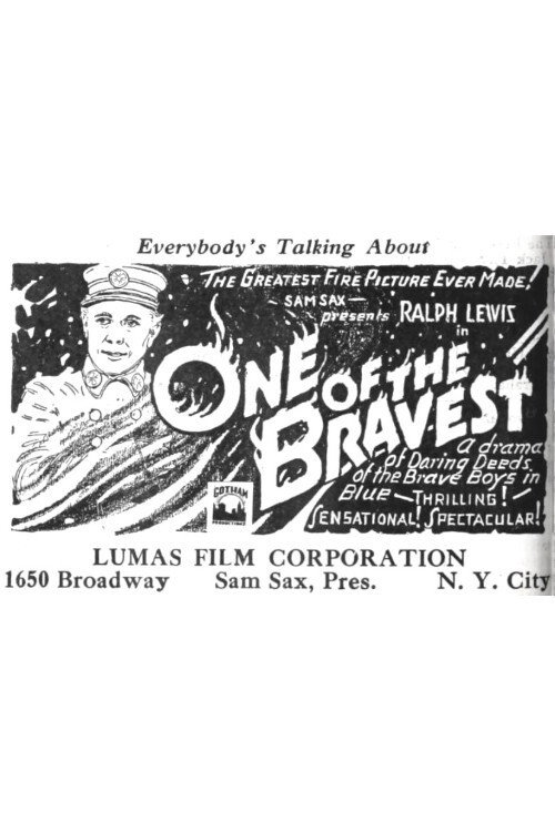 Movie poster for One of the Bravest (1914)