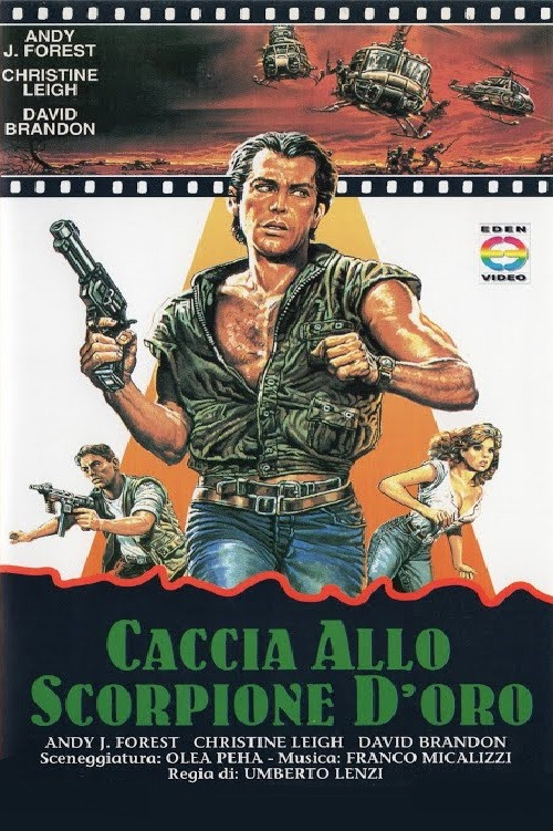 Movie poster for Hunt for the Golden Scorpion (1991)