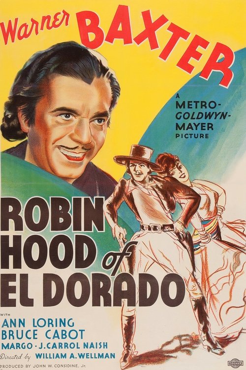 Movie poster for Robin Hood of El Dorado (1936)