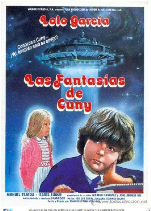 Movie poster for Las fantasías de Cuny (1984)