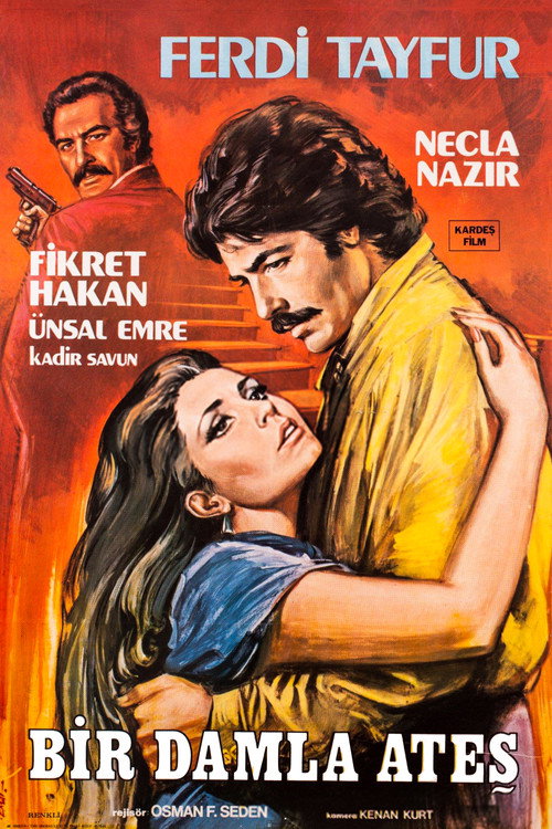 Movie poster for Bir Damla Ateş (1982)