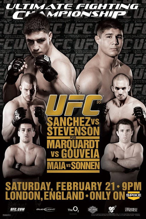 Movie poster for UFC 95: Sanchez vs Stevenson (2009)