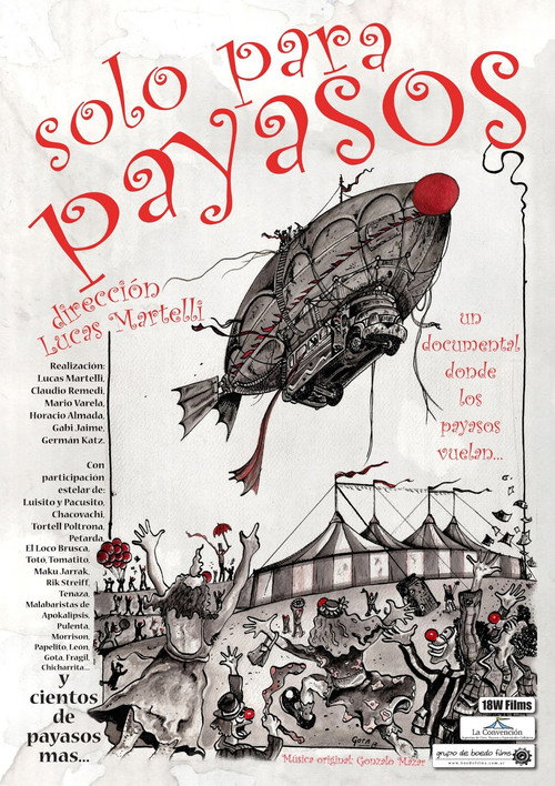 Movie poster for Solo para payasos (2013)