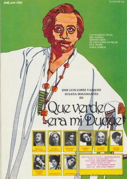 Movie poster for ¡Qué verde era mi duque! (1980)