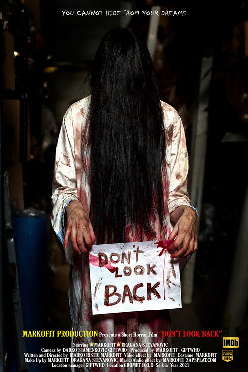 Movie poster for Don't Look Back (2021)
