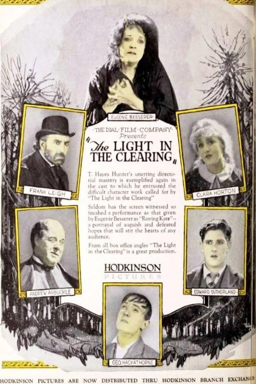 Movie poster for The Light in the Clearing (1921)