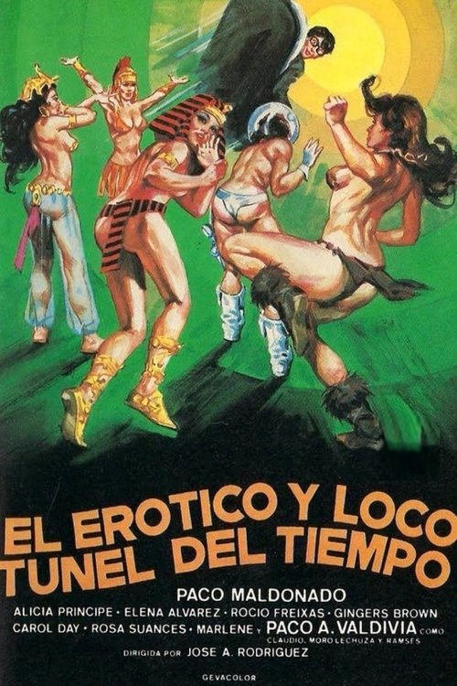 Movie poster for The Erotic and Wacky Tunnel of Time (1983)