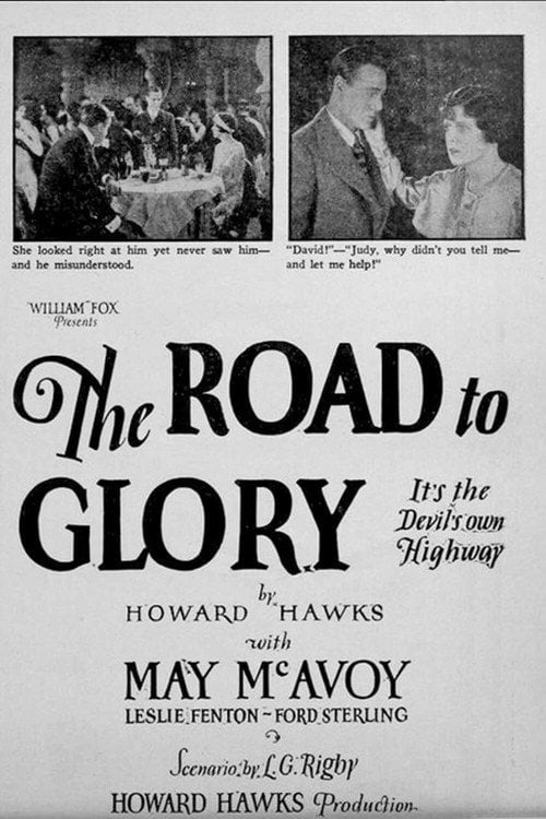 Movie poster for The Road to Glory (1926)