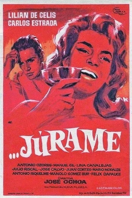 Movie poster for Júrame (1964)