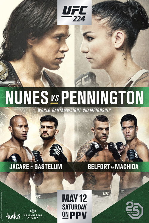 Movie poster for UFC 224: Nunes vs. Pennington (2018)