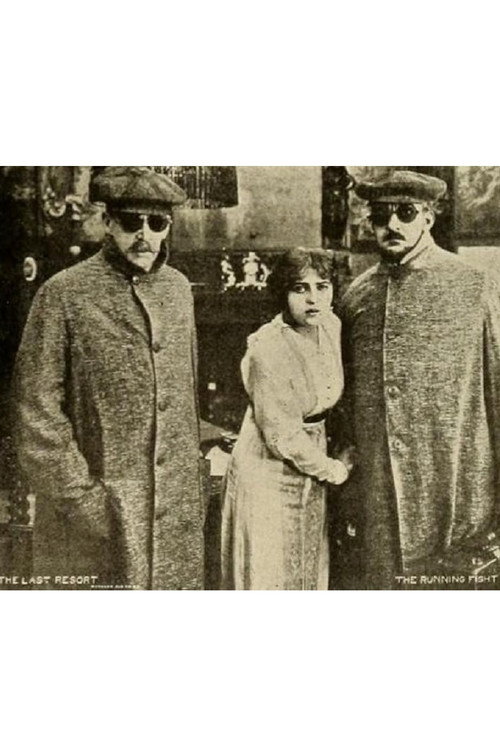 Movie poster for The Running Fight (1915)