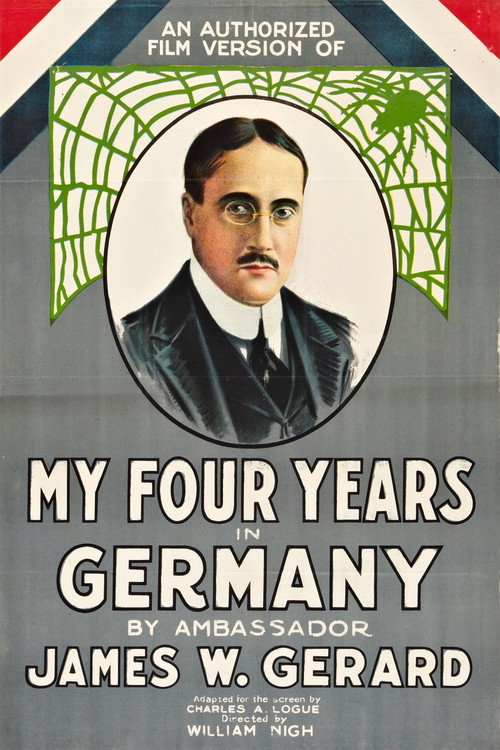 Movie poster for My Four Years in Germany (1918)