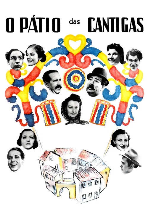 Movie poster for The Courtyard of the Ballads (1942)