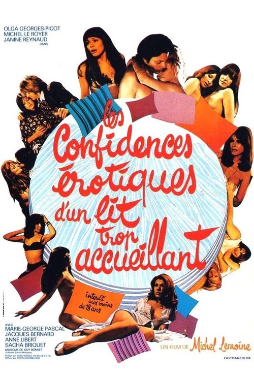 Movie poster for Les Confidences érotiques d'un lit trop accueillant (1973)