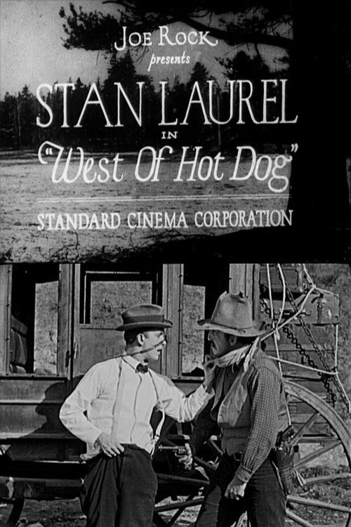 Movie poster for West of Hot Dog (1924)