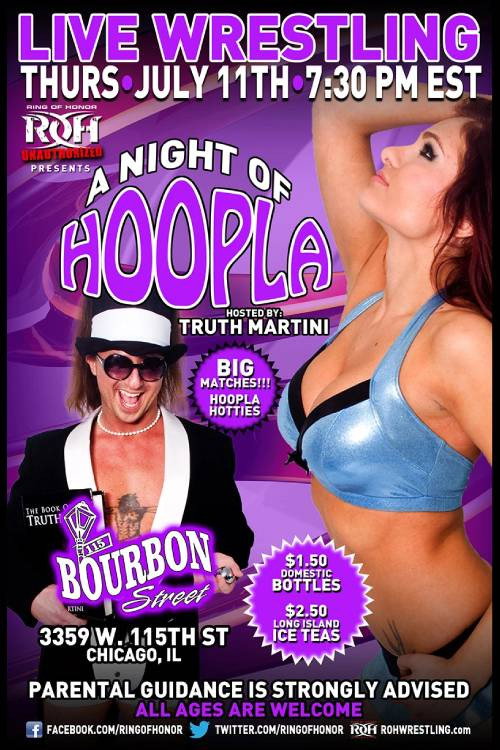 ROH: A Night of Hoopla poster