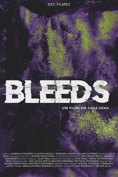 Movie poster for Bleeds (2024)