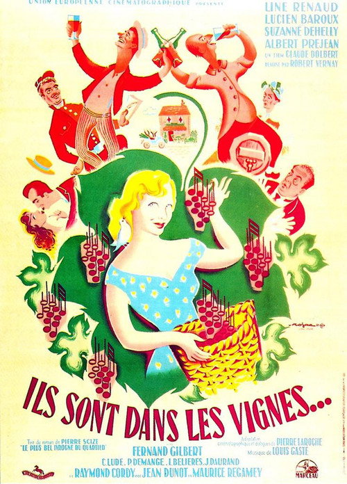 Movie poster for Ils sont dans les vignes... (1952)